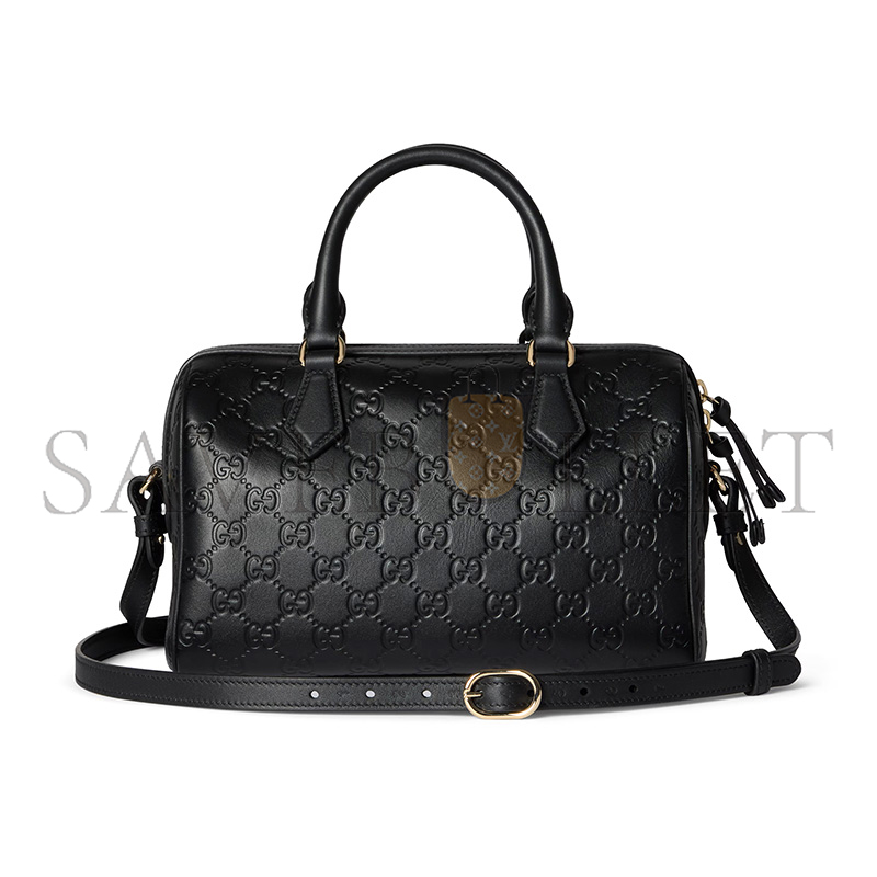 Gvc*1 gg emblem medium boston bag 848886 (25*16*14cm)
